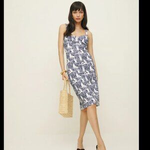 Reformation Dress Beyonca Knit Dress AU Naturale Size L